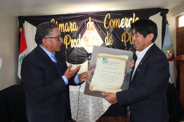 NUEVO CONSEJO DIRECTIVO DE LA CÁMARA DE COMERCIO Y LA PRODUCCIÓN DE PUNO