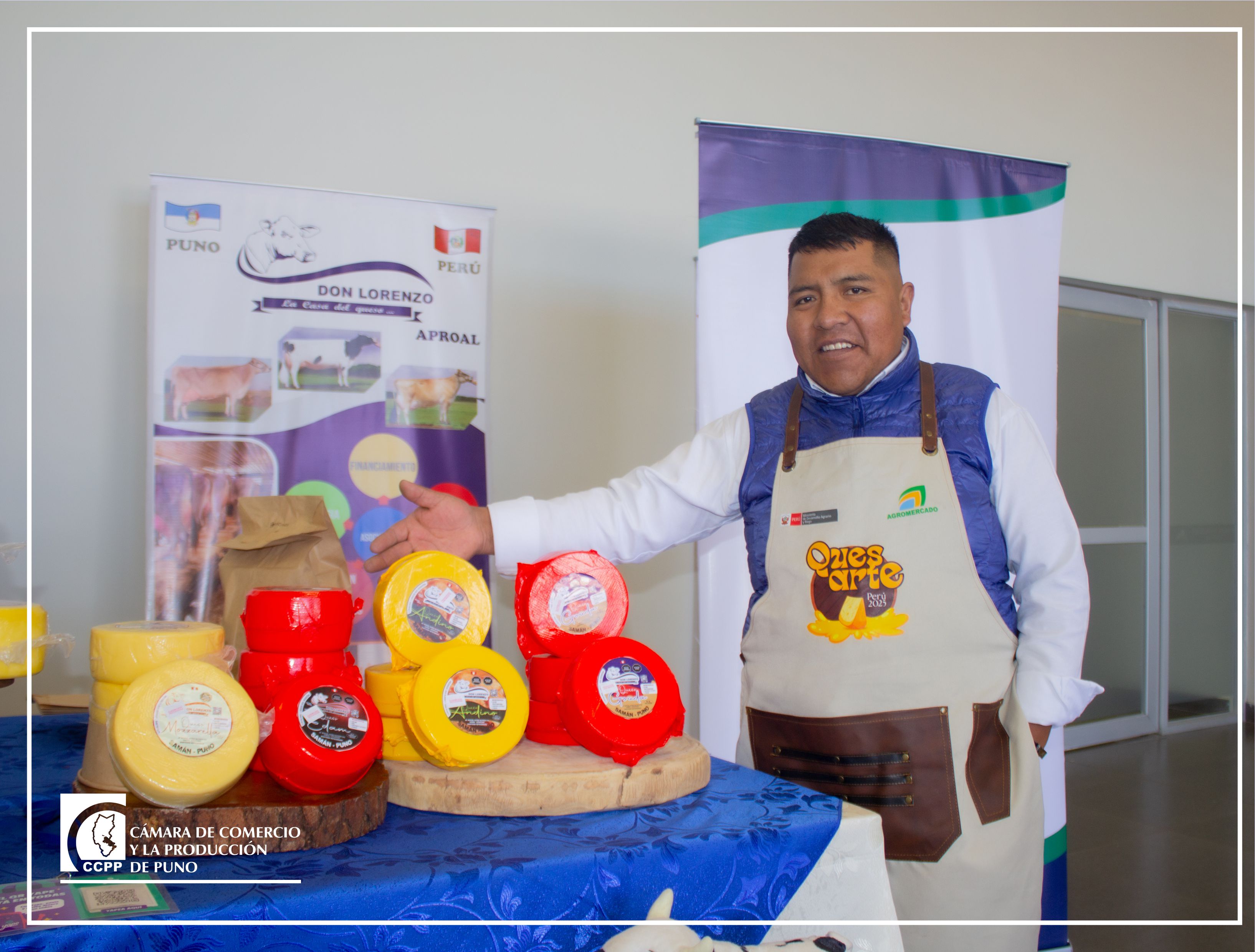 FERIA UNKO PROMUEVE PRODUCTOS LOCALES EN EL AEROPUERTO INCA MANCO CÁPAC POR SEMANA SANTA