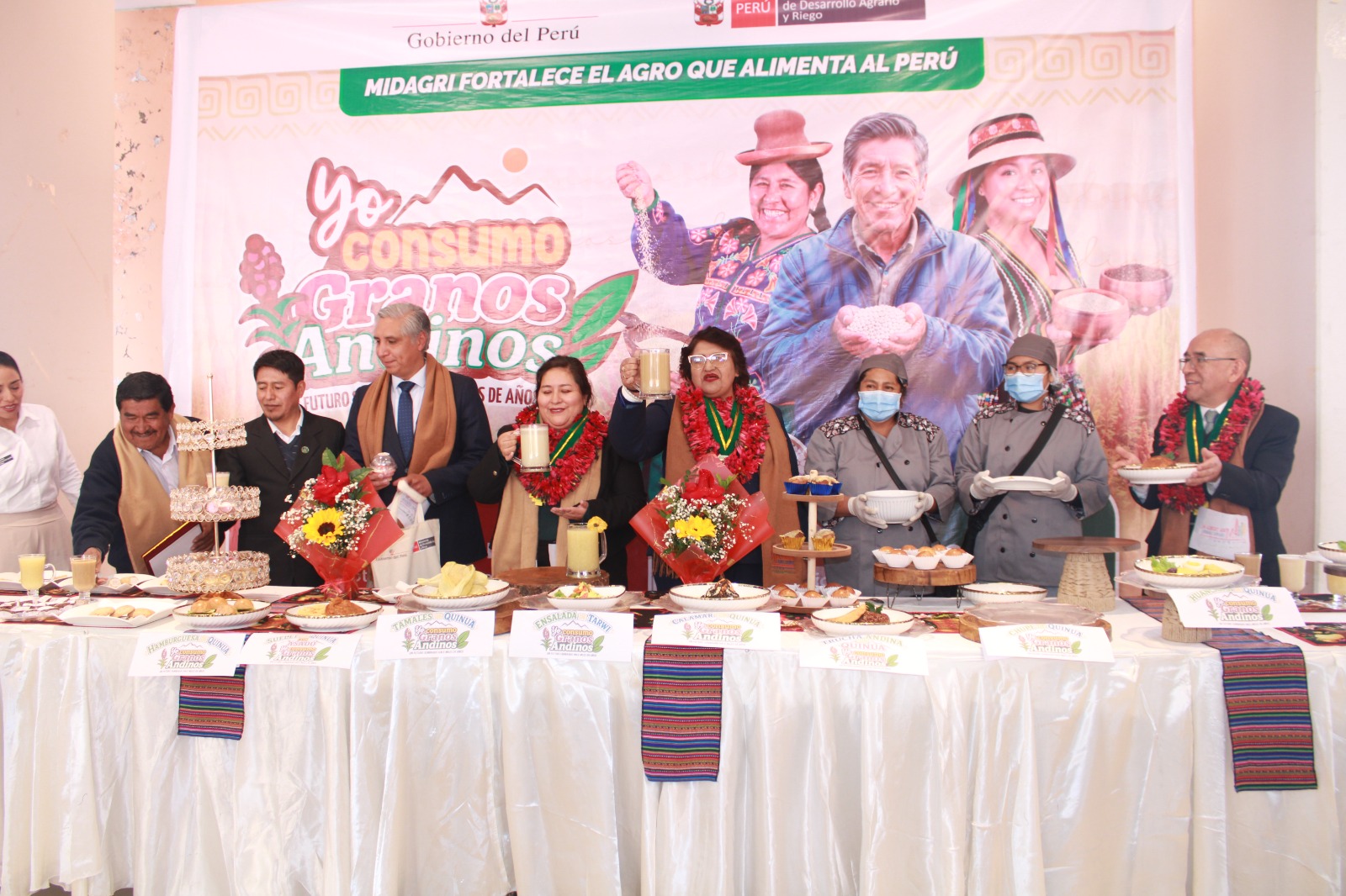 CÁMARA DE COMERCIO Y LA PRODUCCIÓN DE PUNO PARTICIPÓ EN LA CONMEMORACIÓN DEL DÍA NACIONAL DE LOS GRANOS ANDINOS