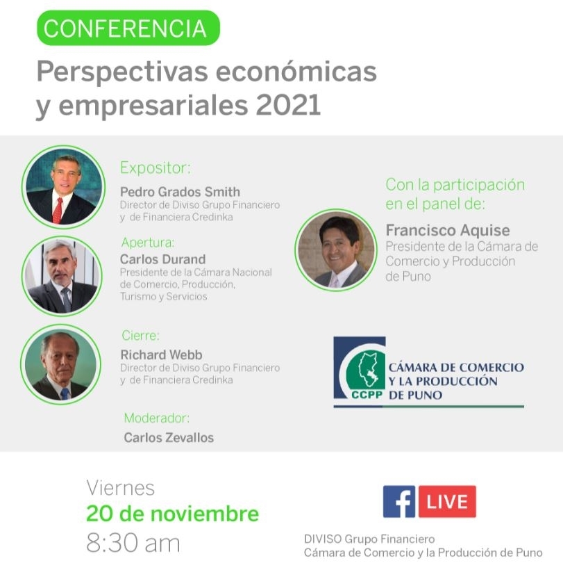 CONFERENCIA: PERSPECTIVAS ECONÓMICAS Y EMPRESARIALES 2021