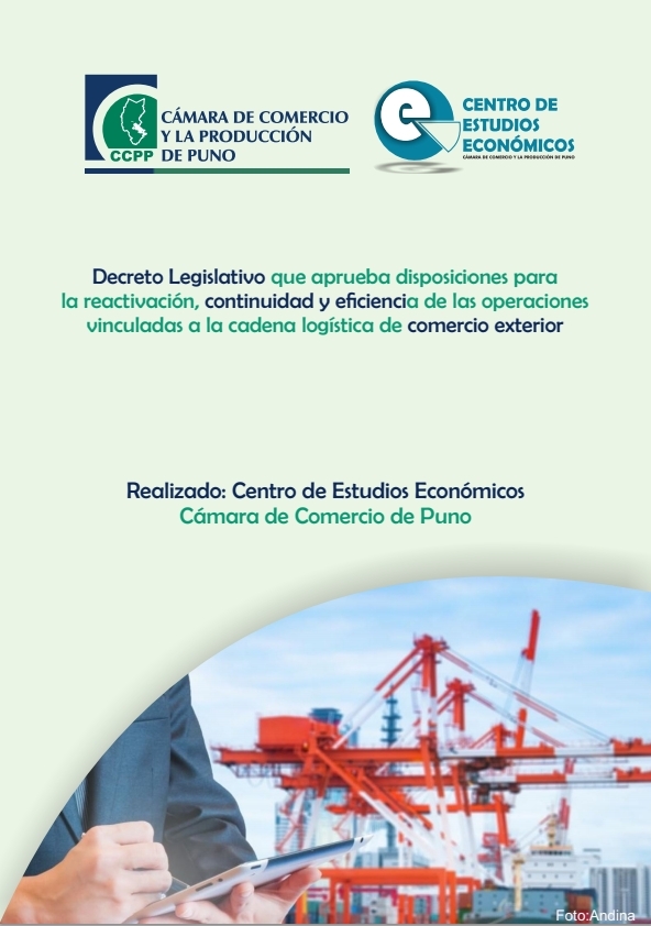 Disposiciones para la reactivación, continuidad y eficiencia de las operaciones vinculadas a la cadena logística de comercio exterior
