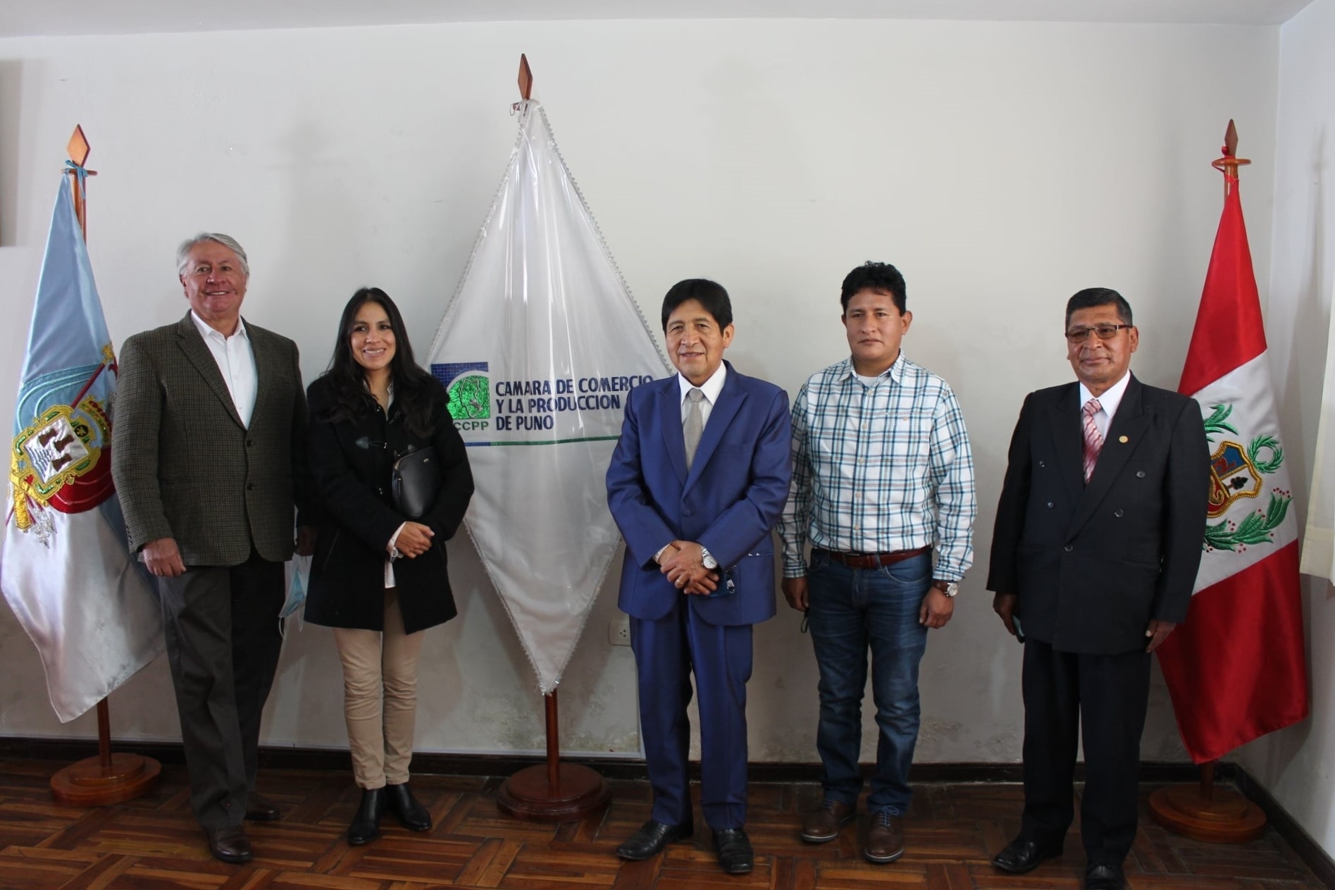Ceremonia de juramentación y asunción de cargo del Consejo Directivo gestión 2021 - 2023 de la Cámara de Comercio y la Producción Puno