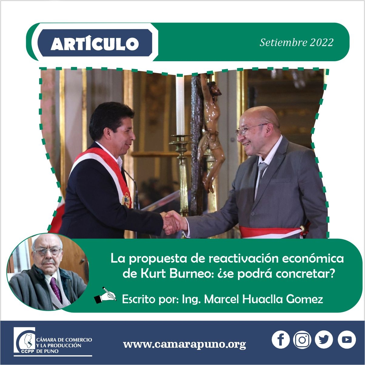 LA PROPUESTA DE REACTIVACIÓN ECONÓMICA DE KURT BURNEO: ¿SE PODRÁ CONCRETAR?