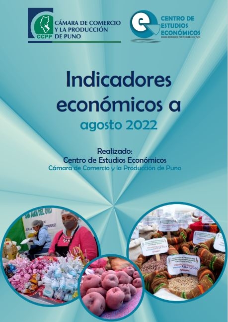 INDICADORES ECONÓMICOS A AGOSTO 2022