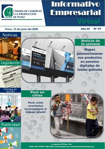 Boletin Semanal N°022-2020