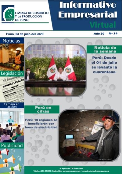 Boletín Semanal N°024-2020