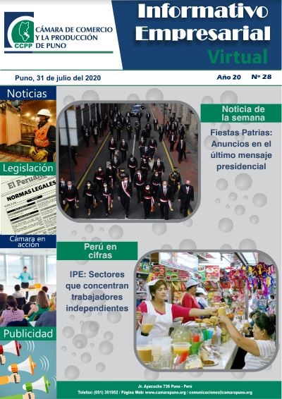 Boletín Semanal N°028-2020