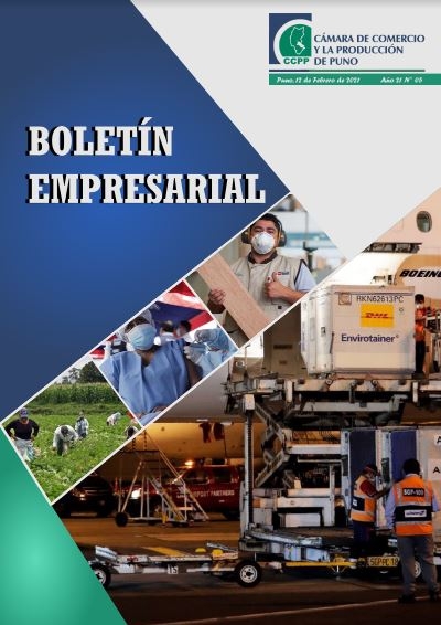 BOLETÍN SEMANAL N° 05-2021
