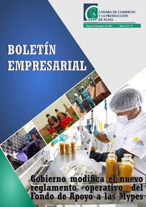 BOLETÍN SEMANAL N° 17-2021