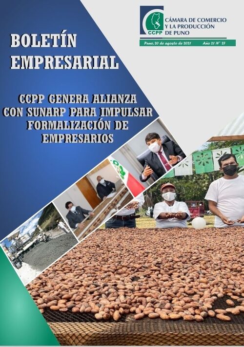 BOLETÍN SEMANAL N° 27-2021